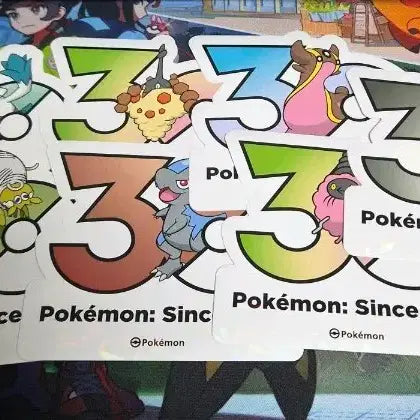 [BUNJANG] Pokemon 30th Anniversary Sticker Bundle / 포켓몬 30주년 스티커 일괄 판매