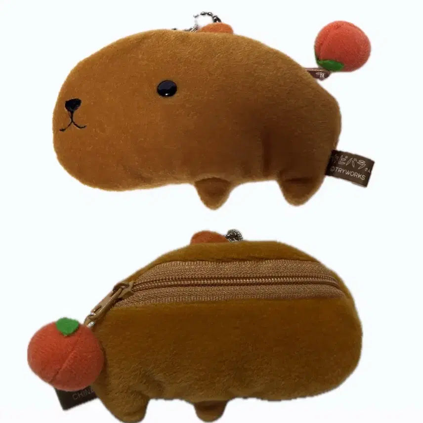 [BUNJANG] Classic Rare Capybara Mini Coin Pouch Charm / 고전 희귀) 카피바라상 미니 동전지갑 파우치 키링