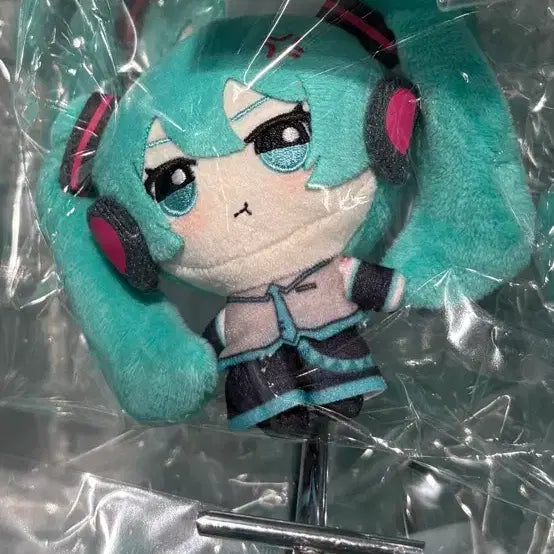 [BUNJANG] Hatsune Miku Pouting Plush Toy / 현물) 미쿠 감사제 삐짐 인형 놀아줘 인형