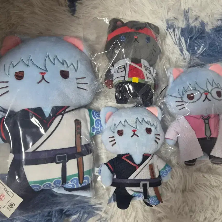 [BUNJANG] Gintama Neko Nuigurumi Bundle Set / 은혼 네코 누이 일괄 양도