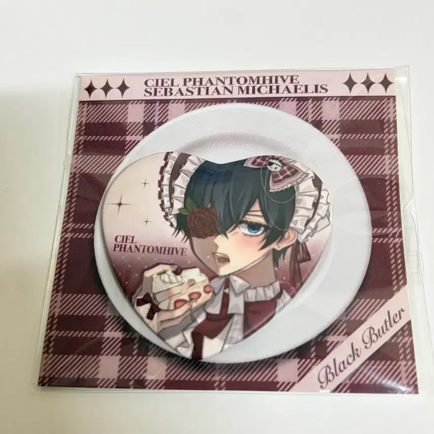 [BUNJANG] Black Butler Ciel Can Badge / 흑집사 시엘 캔뱃지 M님 통판