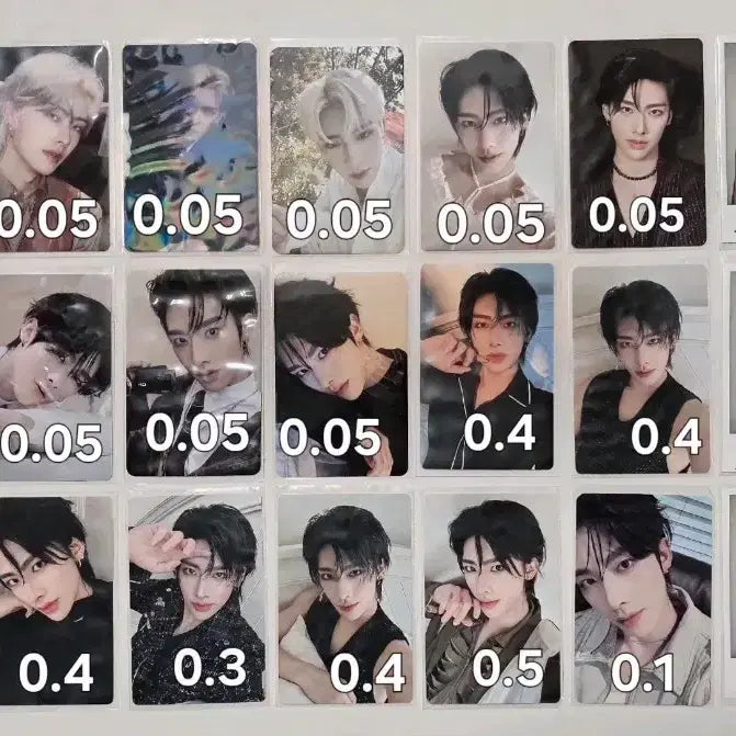 [BUNJANG] ZB1 Ricky, Kim Gyuvin, Zhang Hao, Han Yu Jin Photocard / 사진많음/앤더블 리키, 김규빈, 장하오, 한유진 포카 팝니다