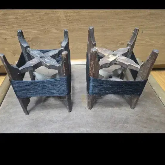 [BUNJANG] Antique Kite Reels Set (3 Types) / 골동품) 연날리는 얼레 3종세트