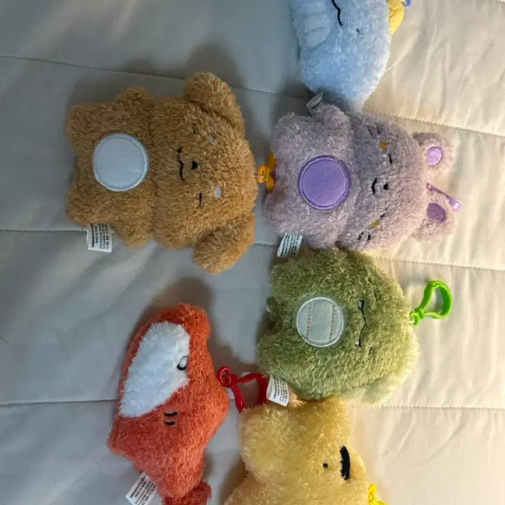 [BUNJANG] Pixel Studio Pixelie Character Keyring Set / 잠뜰 공룡 수현 덕개 라더 픽셀리 키링