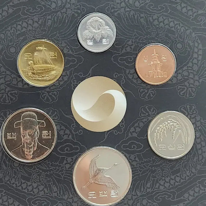 [BUNJANG] 2012 Korean Commemorative Coin Set - Dragon Design / 한국의 주화 2012년 기념주화 세트