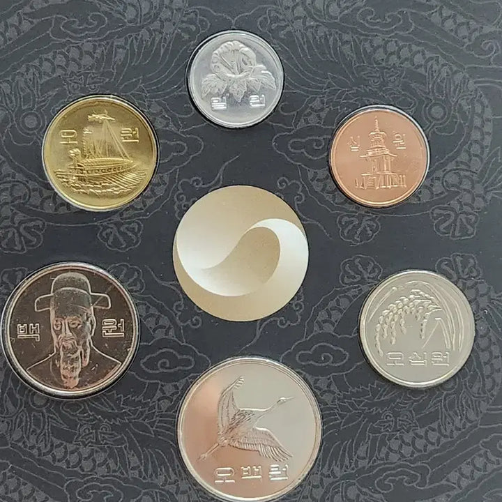 [BUNJANG] 2012 Korean Commemorative Coin Set - Dragon Design / 한국의 주화 2012년 기념주화 세트