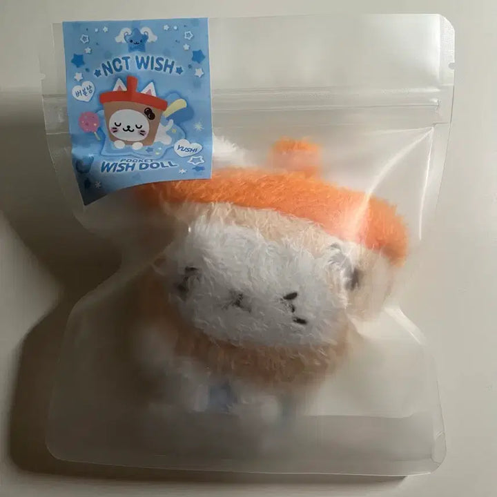 [BUNJANG] NCT WISH Pocket Wishdoll Bubble Cat Photocard Holder / [미개봉] NCT WISH 포켓 위시돌 버블냥