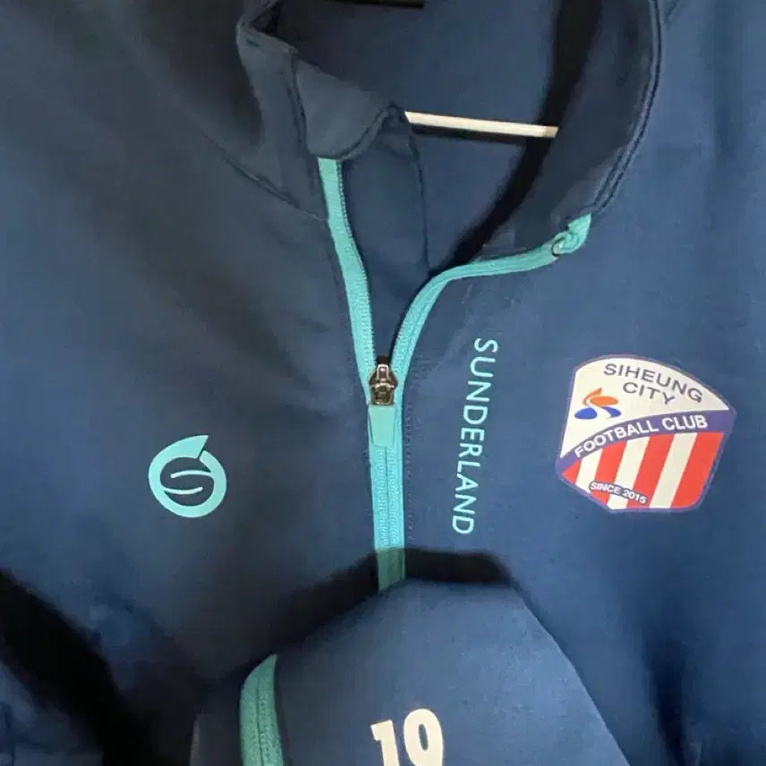 [BUNJANG] K3 Siheung Citizen FC Player Issue Training Zip-up / K3 시흥시민축구단 선수지급용 트레이닝 집업 축구부