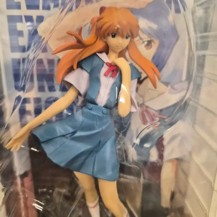[BUNJANG] SEGA Evangelion Extra Uniform Asuka Figure (Sealed) / [미개봉] SEGA 에반게리온 엑스트라 제복 피규어 아스카