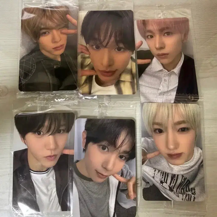 [BUNJANG] NCT Wish Zion/Riku/Yushi/Jaehee/Ryo/Sakuya Photocard Bundle Set / 엔시티위시오드투러브베리즈케타포위드뮤점프업시온리쿠유우시재희료사쿠야포카