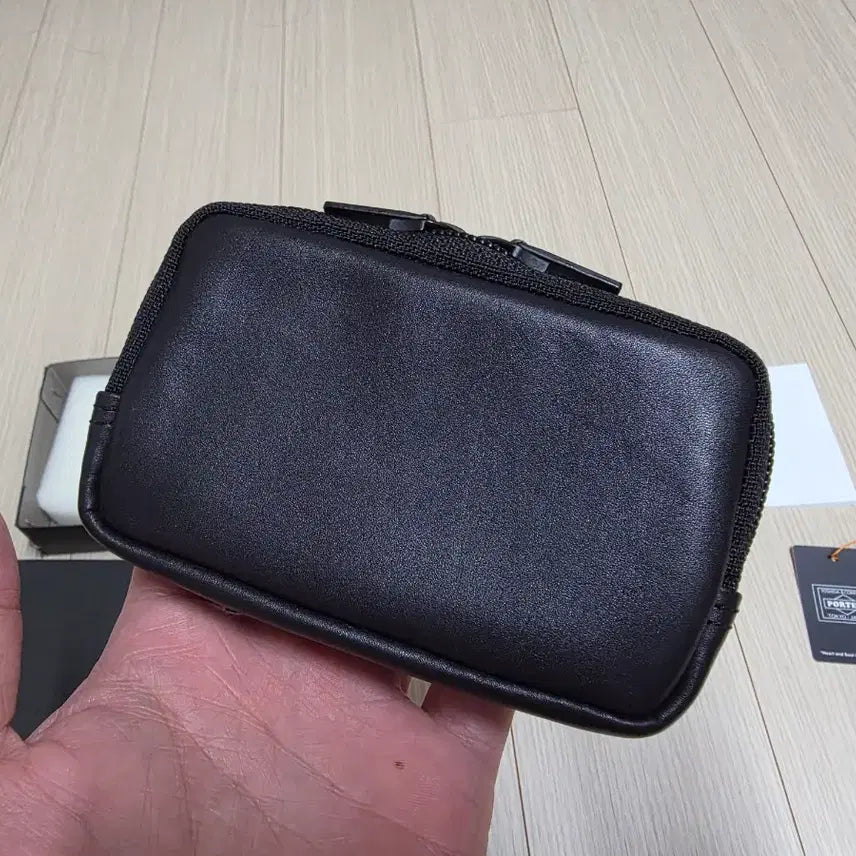 [BUNJANG] Yoshida Porter Aluuff Coin Case Black / 요시다포터 알루프 코인 케이스 블랙