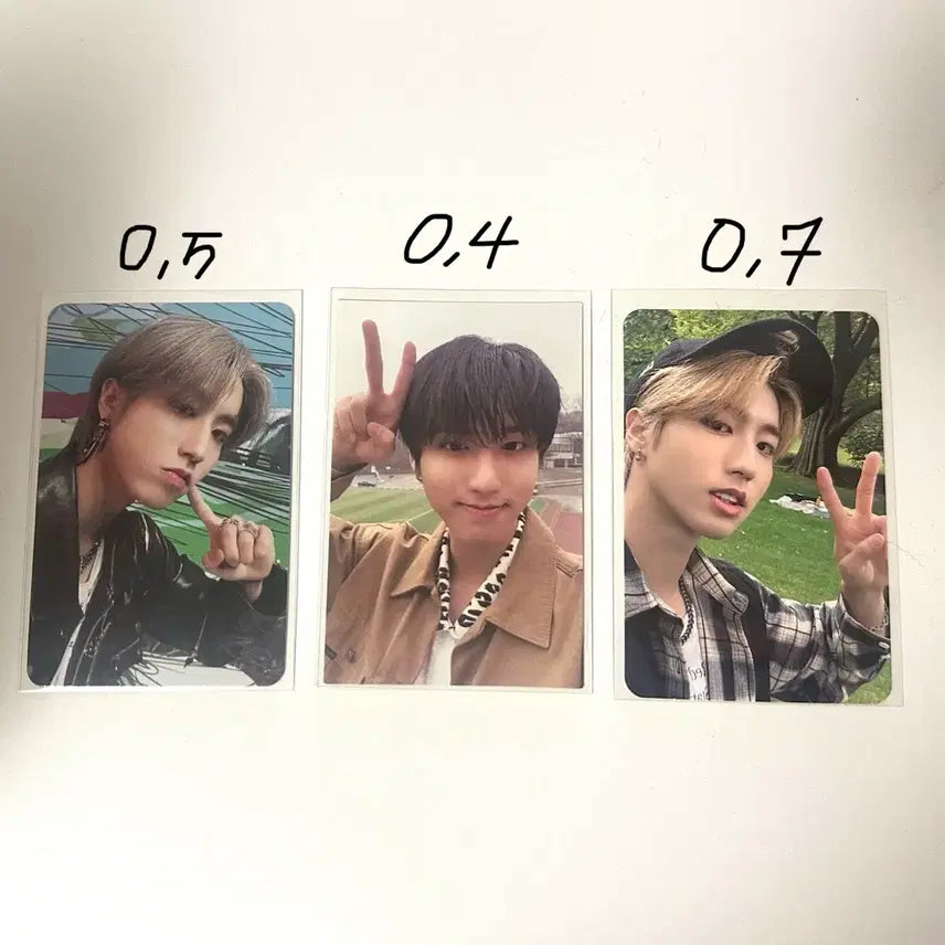 [BUNJANG] Stray Kids Han Photocard Bundle Set / 스키즈 한 포카 양도