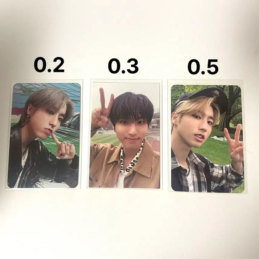 [BUNJANG] Stray Kids Han Photocard Bundle Set / 스키즈 한 포카 양도