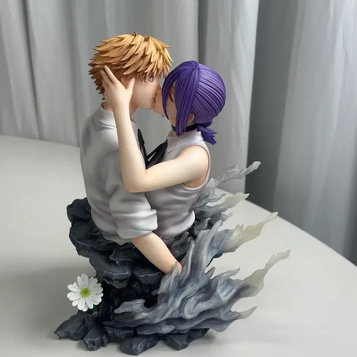 [BUNJANG] Chainsaw Man Denji Bust Resin Figure / Hera c 레제 덴지 키스 흉상 체인소맨 레진 피규어 quiet