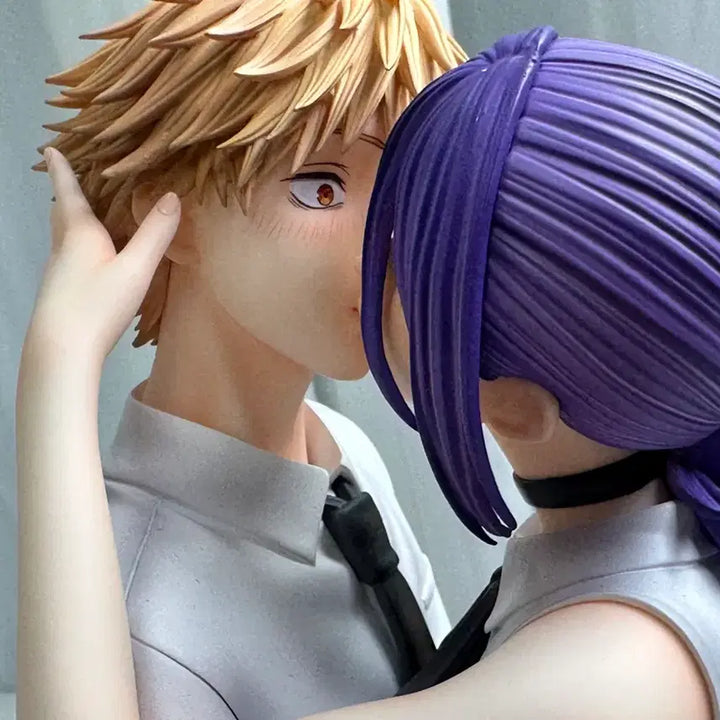 [BUNJANG] Chainsaw Man Denji Bust Resin Figure / Hera c 레제 덴지 키스 흉상 체인소맨 레진 피규어 quiet
