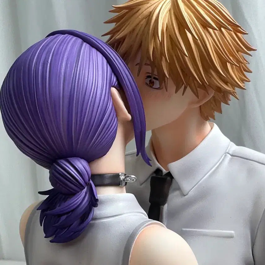 [BUNJANG] Chainsaw Man Denji Bust Resin Figure / Hera c 레제 덴지 키스 흉상 체인소맨 레진 피규어 quiet