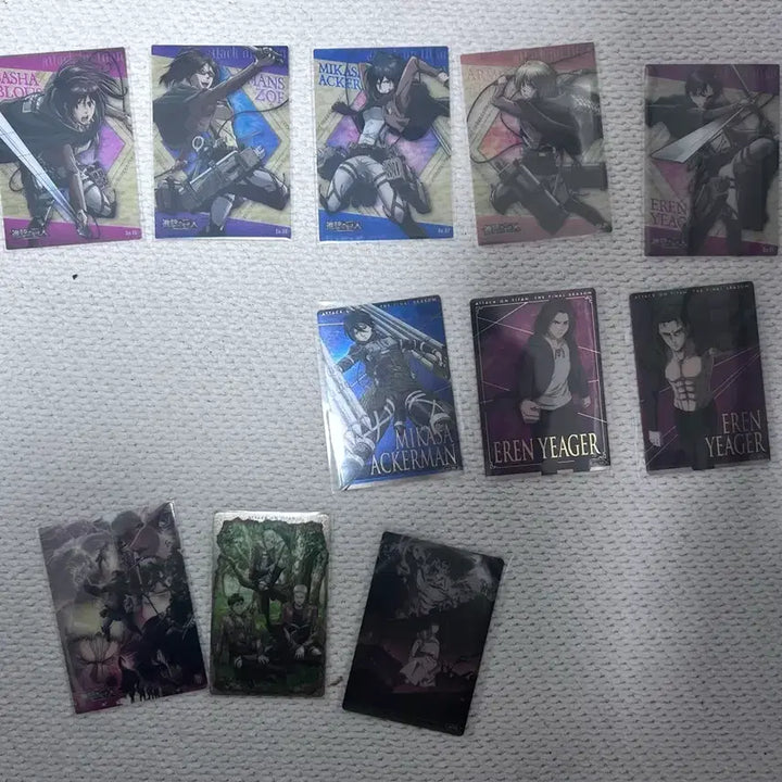 [BUNJANG] Attack on Titan Clear Card / 진격의거인 클리어카드