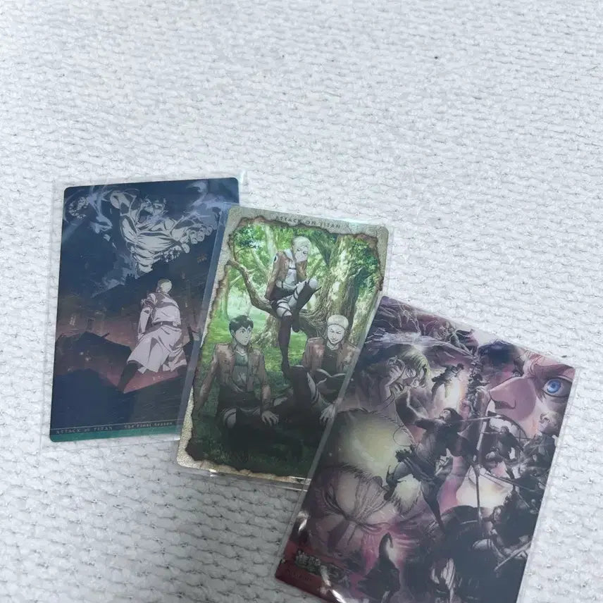 [BUNJANG] Attack on Titan Clear Card / 진격의거인 클리어카드