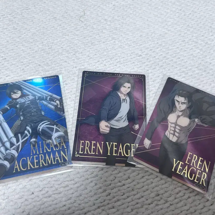 [BUNJANG] Attack on Titan Clear Card / 진격의거인 클리어카드