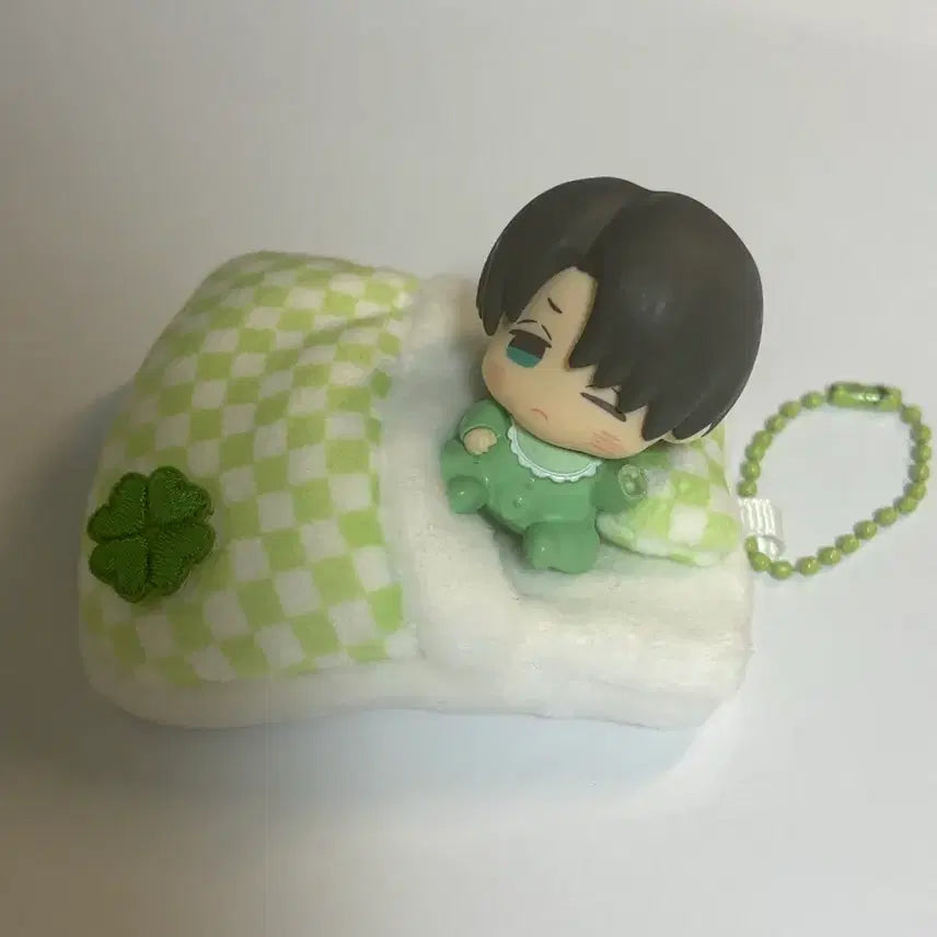 [BUNJANG] Attack on Titan Levi Birthday Acrylic Stand (Opened, Displayed) / 택포)진격거 리바이 생일 아크릴+아카탄즈 개봉 전시품