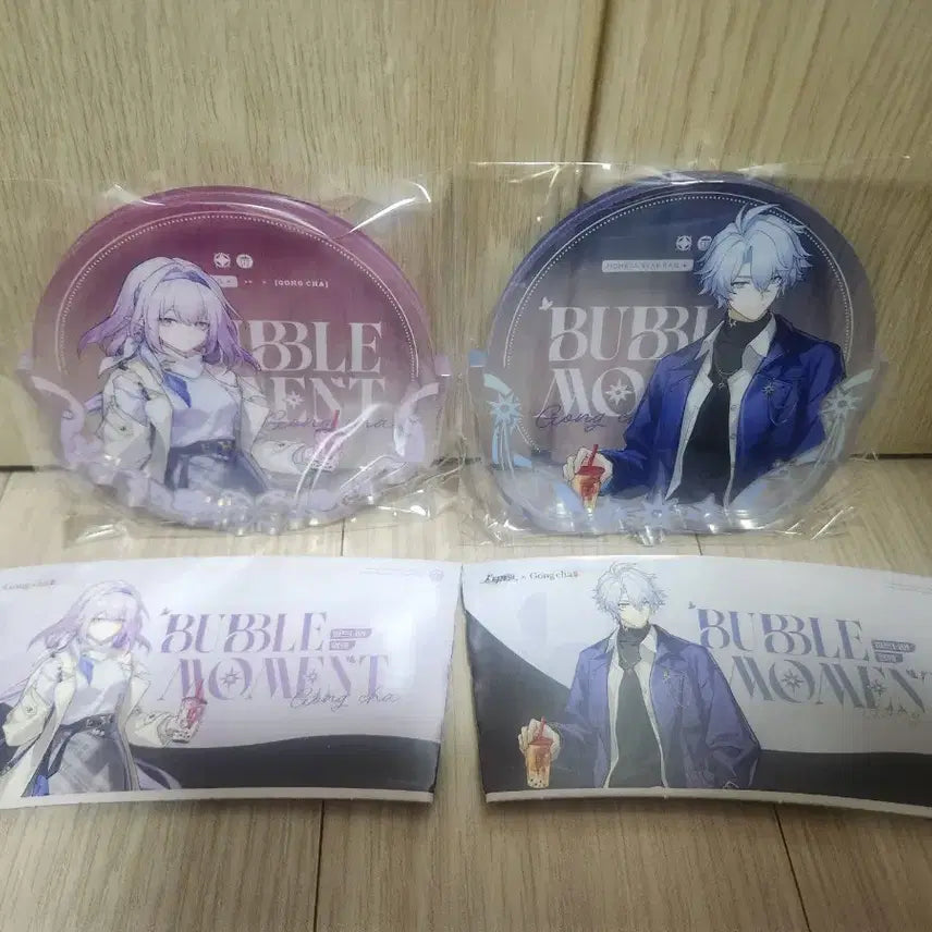 [BUNJANG] Honkai: Star Rail AirGong Collaboration Paintino, Castoris Acrylic Coaster, Cup Holder Bundle Set / 붕괴 스타레일 공차 콜라보 파이논,카스토리스 아크릴코스터,컵홀더 일괄
