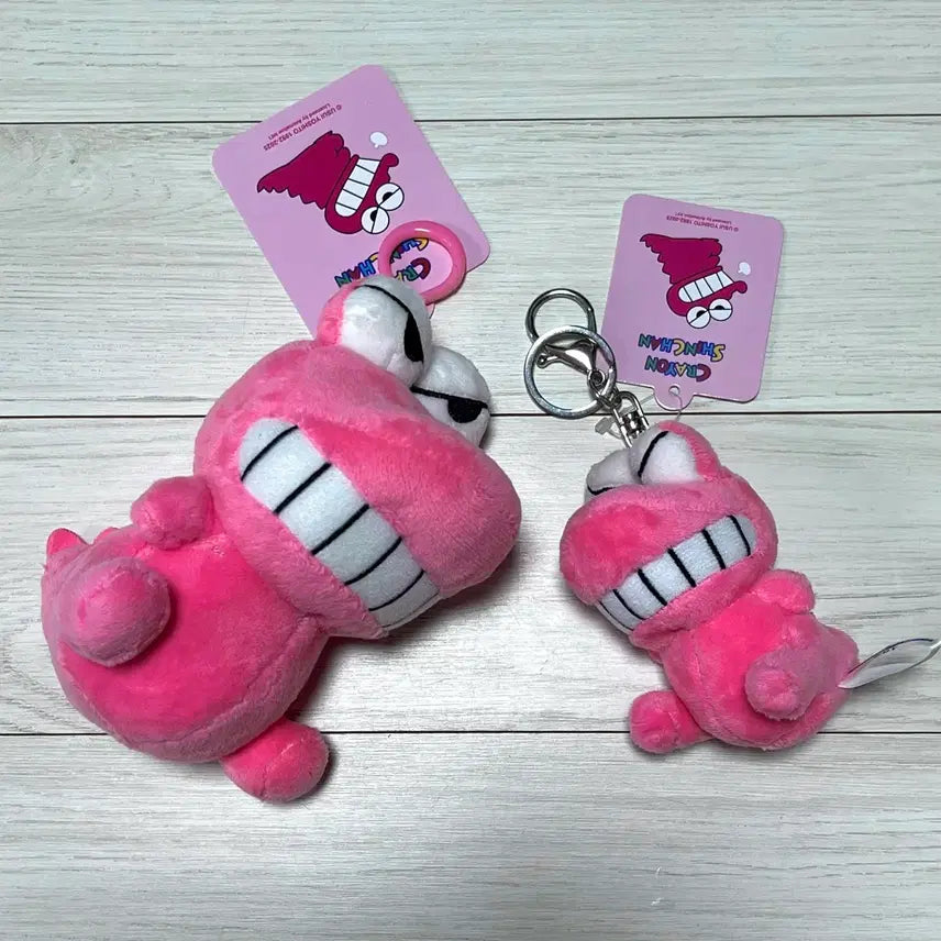 [BUNJANG] Crayon Shin-chan Waniyama-san Plush Keychain (13cm &amp; 8cm) / 짱구는못말려 와니야마상 인형 키링 개당 가격 (13cm, 8cm)