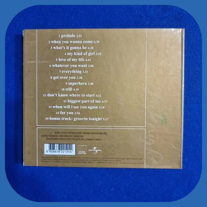 [BUNJANG] Brian McKnight Superhero CD / 브라이언 맥나잇 superhero CD 미사용