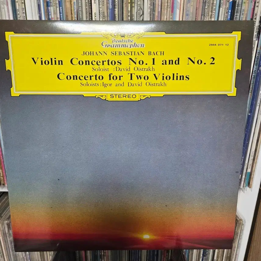 [BUNJANG] Bach Violin Concertos LP Record (Mint Condition) / 클래식) 바흐 바이올린 협주곡 LP판 민트급