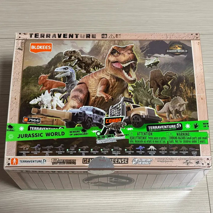 [BUNJANG] Blocki Terraventure Jurassic World TS01 Set (Unassembled) / 블로키 테라벤처 쥬라기 월드 TS01 세트 미조립품