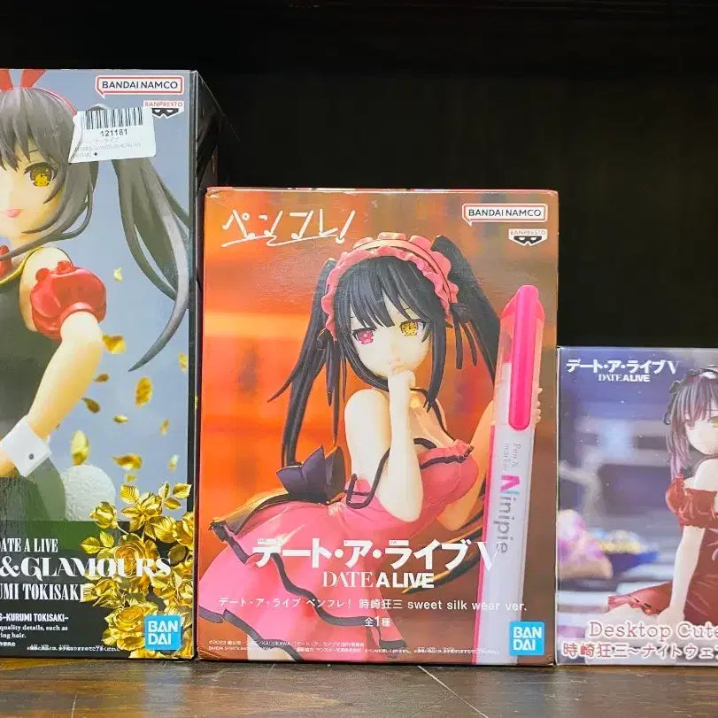 [BUNJANG] Date A Live Kurumi Tokisaki Figure Set / 데이트 어 라이브 쿠루미 토키사키 피규어 3종일괄