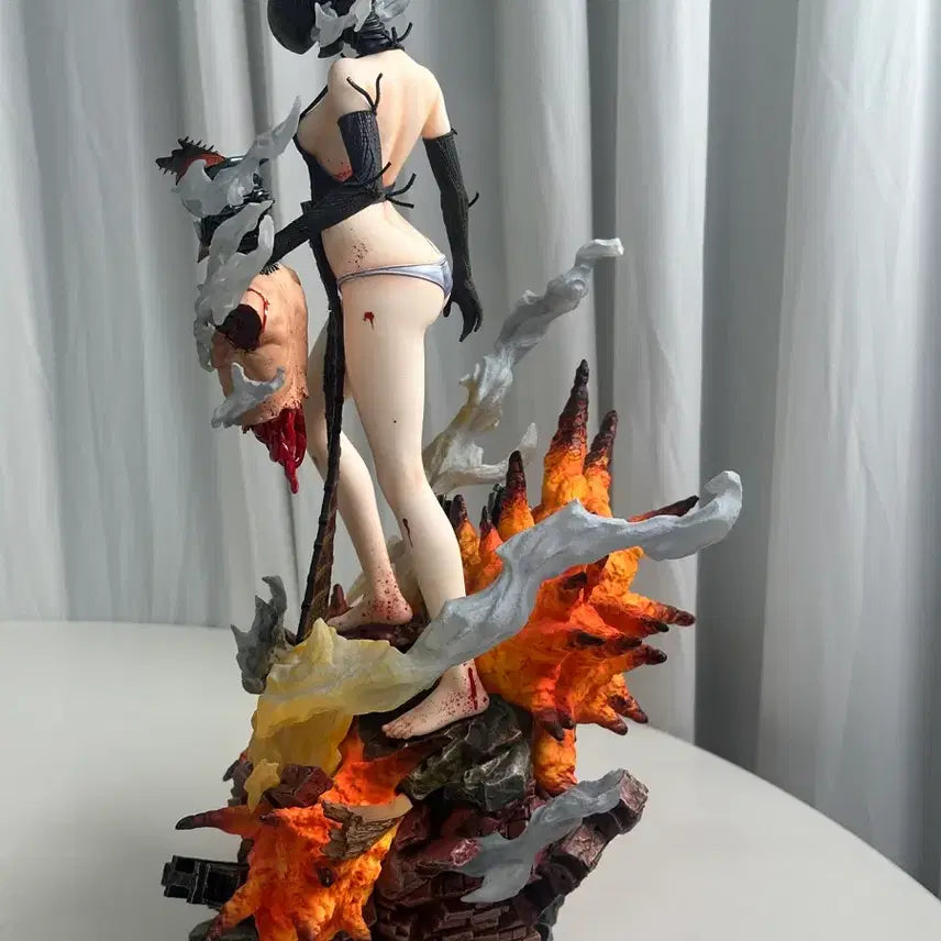 [BUNJANG] Hera A Chain Chainsaw Man Resin Figure Quiet Art / Hera A 레제 밤 체인소맨 레진 피규어 quiet art