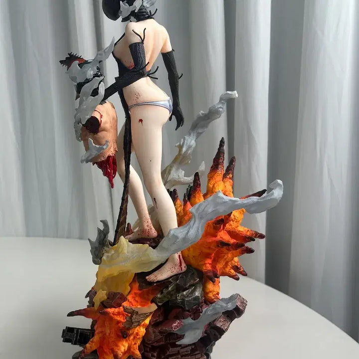 [BUNJANG] Hera A Chain Chainsaw Man Resin Figure Quiet Art / Hera A 레제 밤 체인소맨 레진 피규어 quiet art