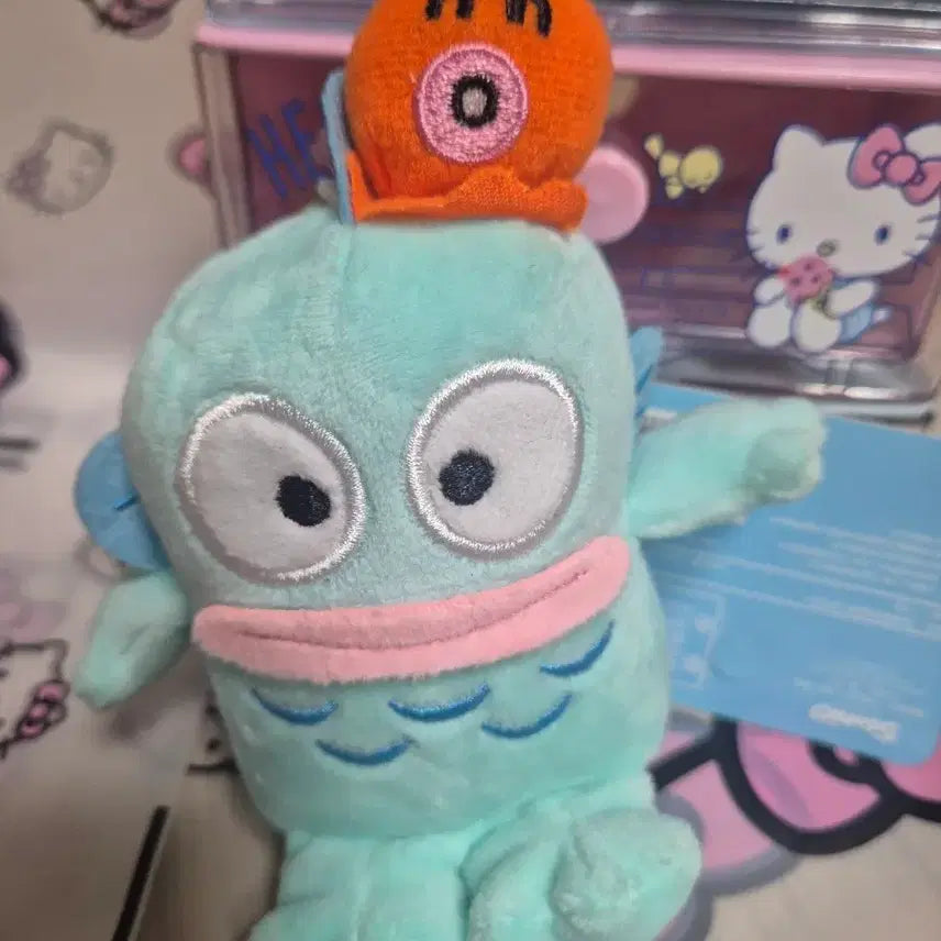 [BUNJANG] Sanrio Character Mint Plush Doll / 산리오 캐릭터 봉제인형 민트색