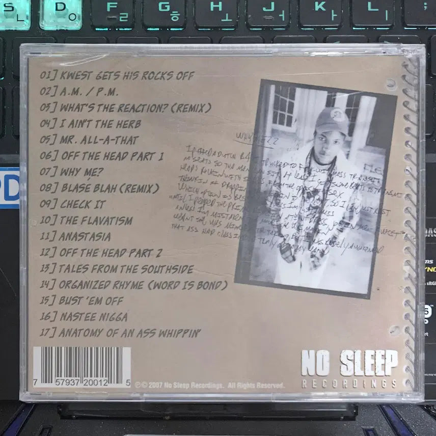 [BUNJANG] Kwest tha Madd Lad These Are My Unreleased Recordings Sealed CD / Kwest tha Madd Lad - These Are... 미개봉 CD