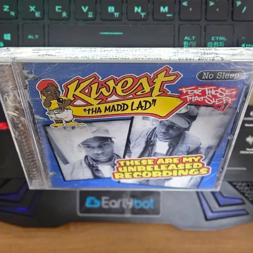 [BUNJANG] Kwest tha Madd Lad These Are My Unreleased Recordings Sealed CD / Kwest tha Madd Lad - These Are... 미개봉 CD