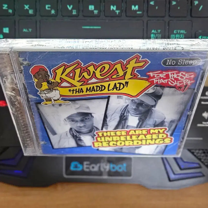 [BUNJANG] Kwest tha Madd Lad These Are My Unreleased Recordings Sealed CD / Kwest tha Madd Lad - These Are... 미개봉 CD