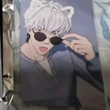[BUNJANG] PLAVE Eunho Badge Keyring Photocard / 플레이브 은호 뱃지 키링 5만포카