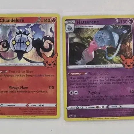 [BUNJANG] Pokemon Cards North America 2022 Halloween Hit Card Set / 포켓몬 북미 2022 할로윈 힛카드 (대로트/브리무음/펌킨인/야느와르몽)