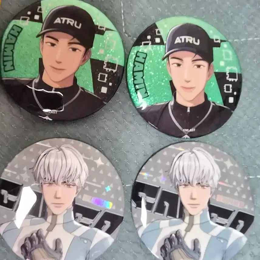 [BUNJANG] PLAVE Caligo 2 Eunho Hamin Can Badge Set / 플레이브 캔뱃지 칼리고2 은호 캔뱃지 원가양도합니다.