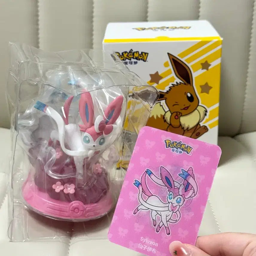 [BUNJANG] Pokemon Eevee Adventures Sylveon Figure / 포켓몬 이브이 어드벤처 피규어 님피아