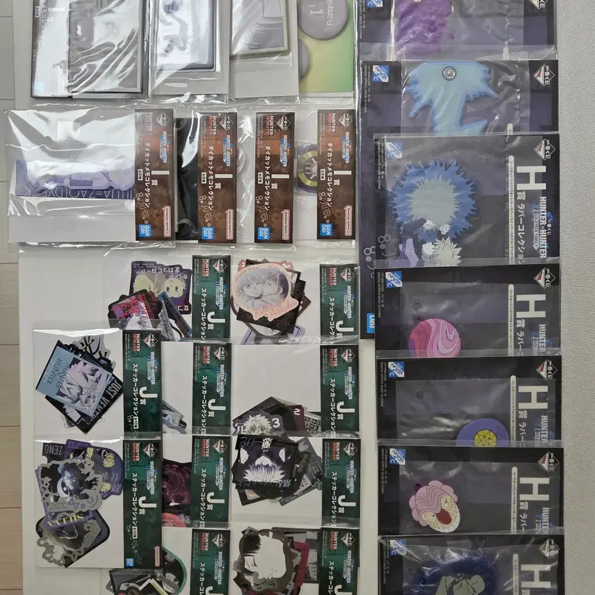 [BUNJANG] Hunter x Hunter Ichiban Kuji Prize Set All 26 Types Bundle / 헌터헌터 제일복권 하위상 전26종 일괄판매