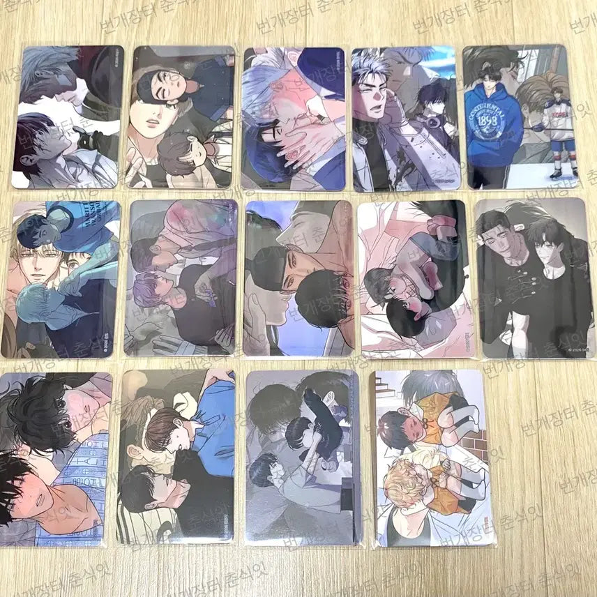 [BUNJANG] Resin Sparkles 10th Special Edition Photocard Set / 레진 스파클즈 팝업 10특 포카 포토카드 10만원 특전 14종 올클