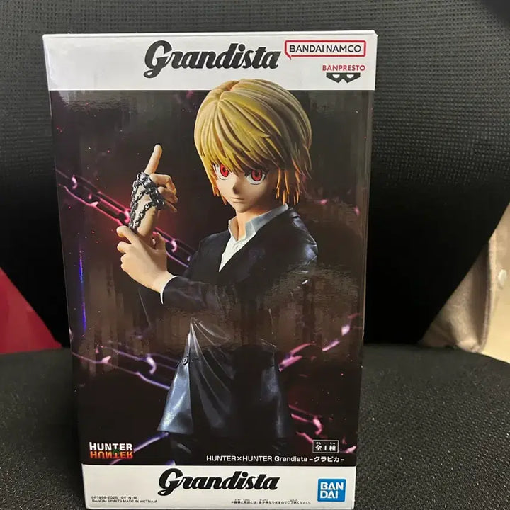 [BUNJANG] Hunter x Hunter Kurapika Grandista Banpresto Figure / 박스ㅇ)헌터헌터 크라피카 그란디스타 반프레스토 피규어 2.0판매