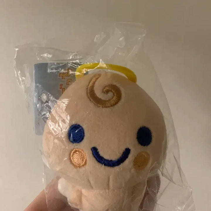 [BUNJANG] Tamagotchi Kuriten Tenshichi Keyring Plush Mascot / 다마고치 쿠리텐 텐시치 키링 마스코트 봉제인형 새상품