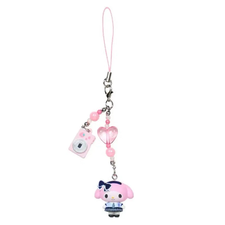 [BUNJANG] Sanrio Sanrio Gakuen Kirameki Travel Random Strap Keyring / 산리오 산리오학원 키라메키 여행 랜덤 스트랩키링
