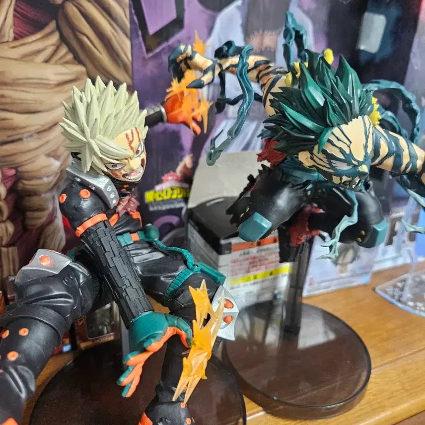 [BUNJANG] My Hero Academia Bakugo Midoriya Figure Bundle / 나의 히어로 아카데미아 바쿠고 미도리야 피규어 노박스