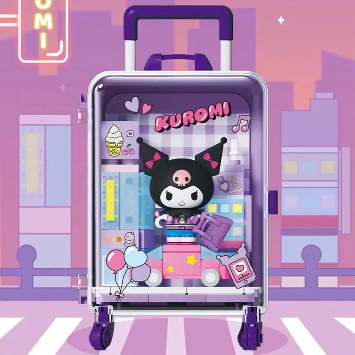 [BUNJANG] Sanrio Kuromi Carrier Figure / 산리오 캐리어 피규어 쿠로미