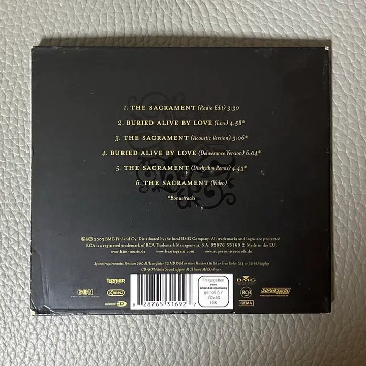 [BUNJANG] Him The Sacrament EP / Him - The Sacrament