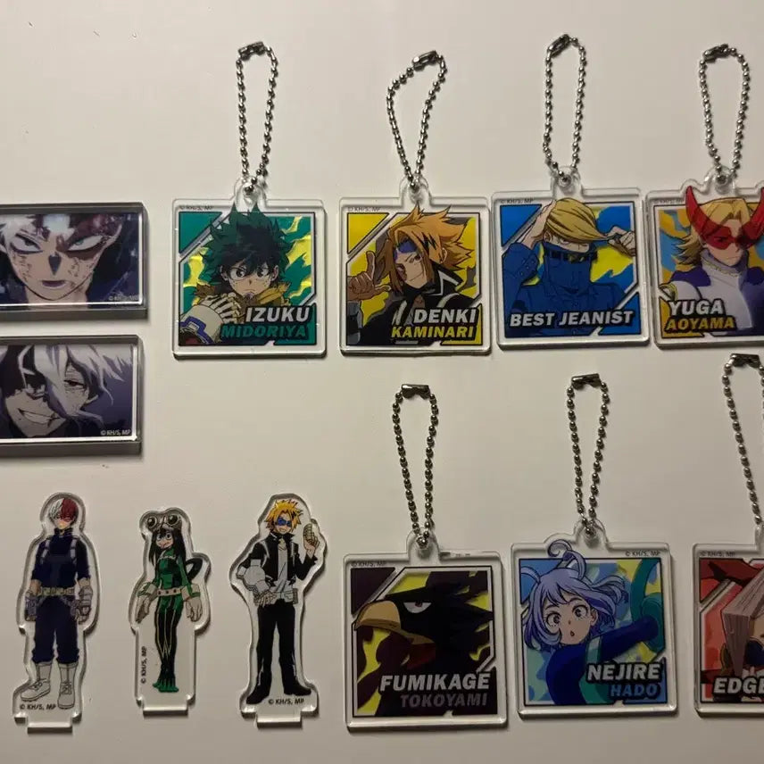 [BUNJANG] My Hero Academia Acrylic Goods Set / 다이소 히로아카 아크릴 굿즈 세트