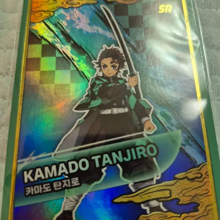 [BUNJANG] Demon Slayer: Kimetsu no Yaiba 5-Piece Character Card Set (Tanjiro, Giyu, Mitsuri, Gyomei) / 귀멸의 칼날 카드 5종 세트 (탄지로, 기유, 미츠리, 교메이)